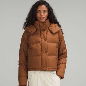 Wunder Puff Cropped Roasted Brown